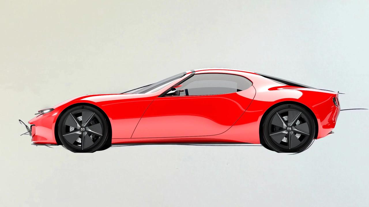 Mazda Iconic SP, Sketch by Masashi Nakayama