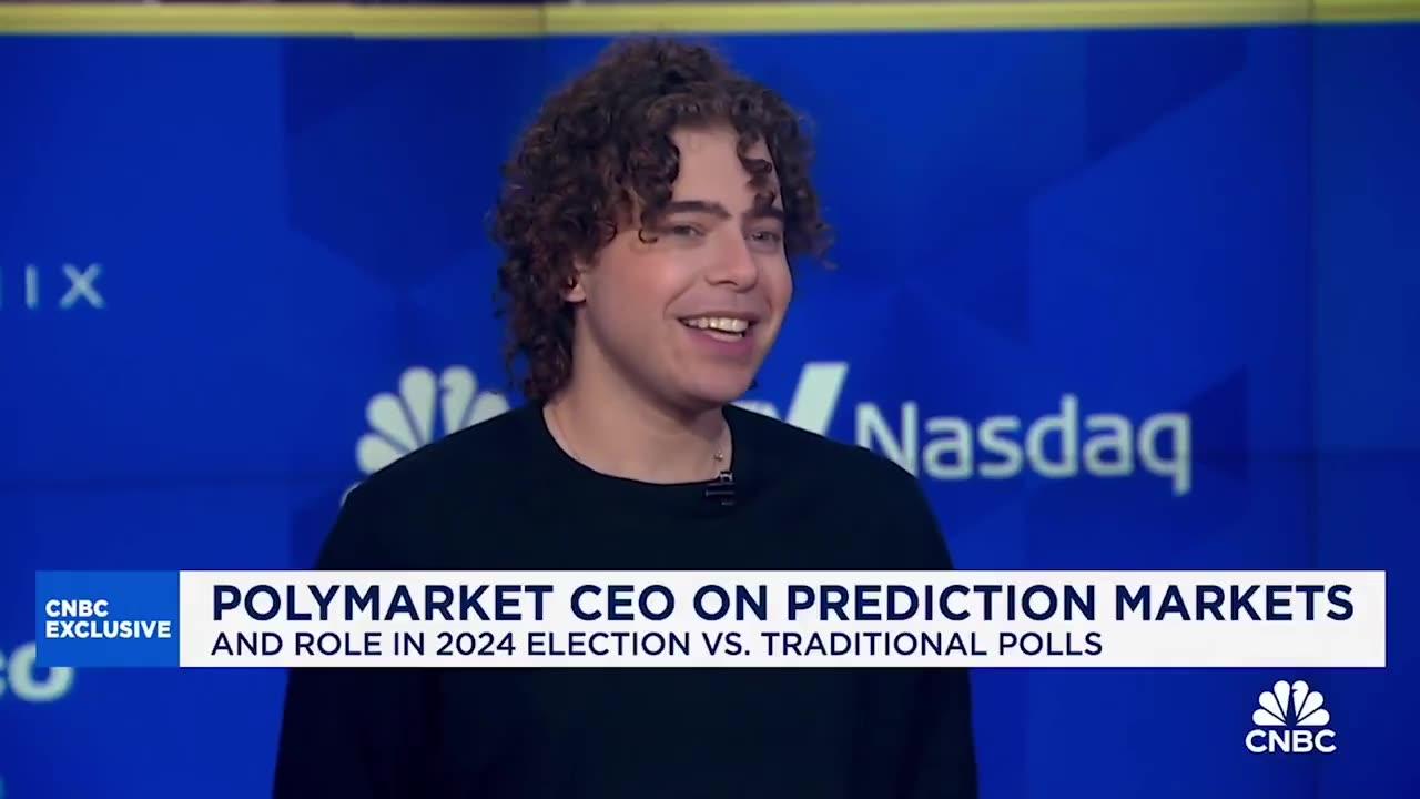 Shayne Coplan interview on Squawk Box on how Polymarket called the election