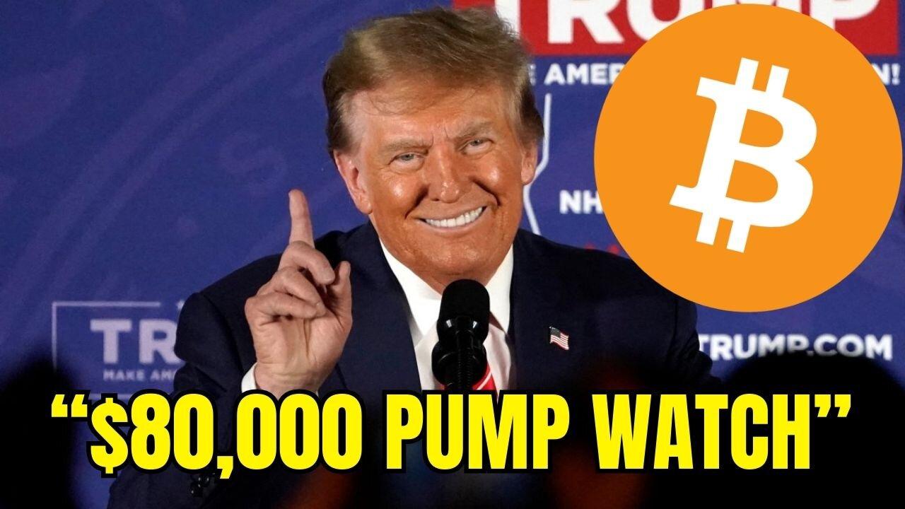 Bitcoin $80,000 LIVE Pump Watch