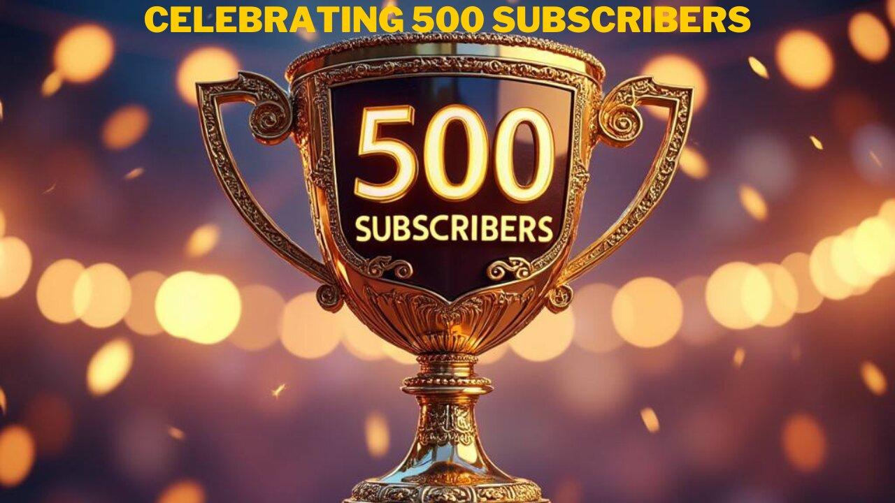 Celebrating 500 YouTube Subscribers With Gvenootz