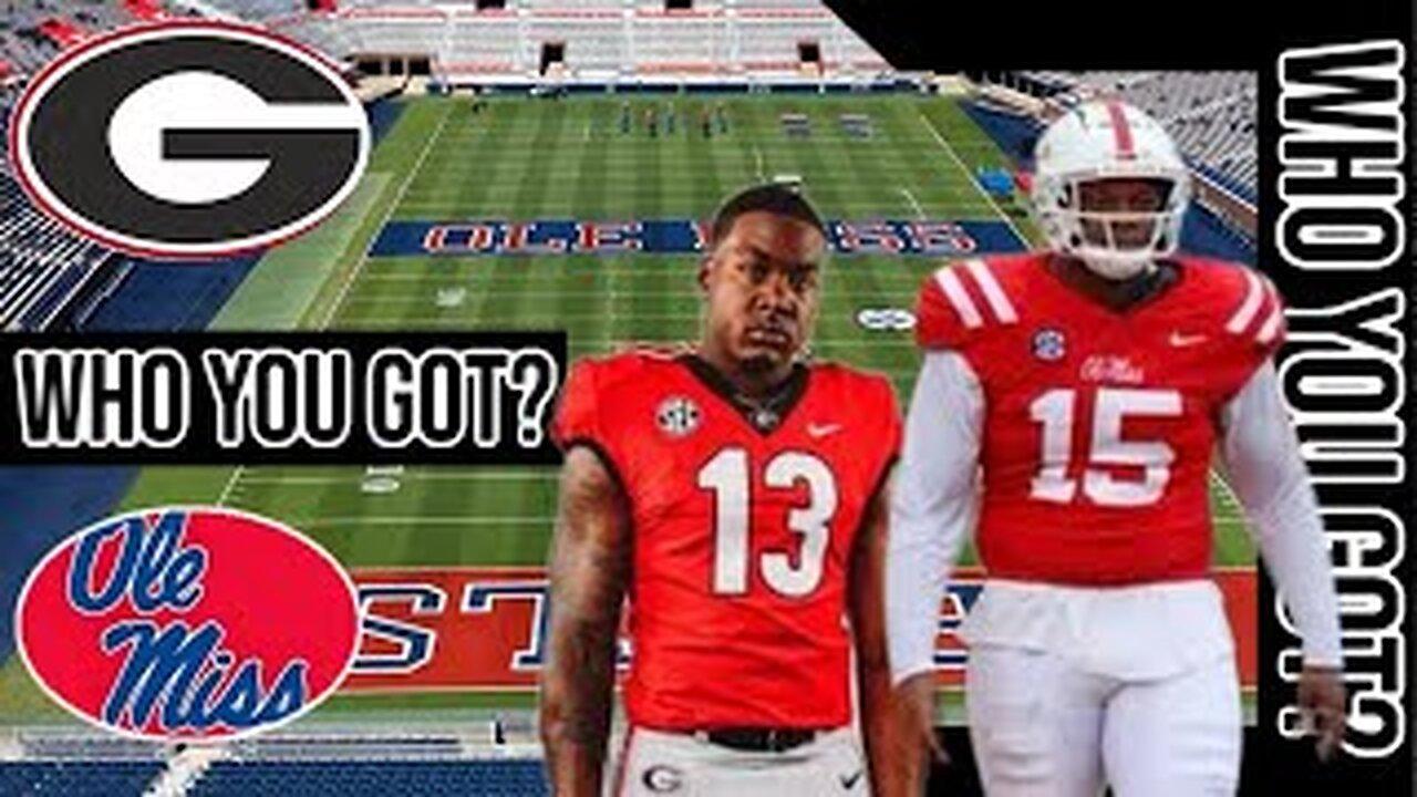 Georgia Bulldogs vs Ole Miss | Live Play by Play & Watch Party Stream | 2024 SEC GM 🏈🔥