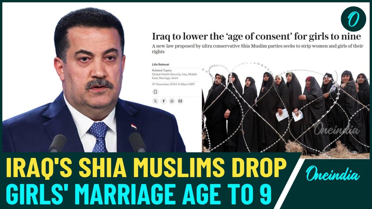 Iraq's Shocking Marriage Law: 9-Year-Old Girls Can Marry Adult Men—Activists Say 'Sharia Inspired'