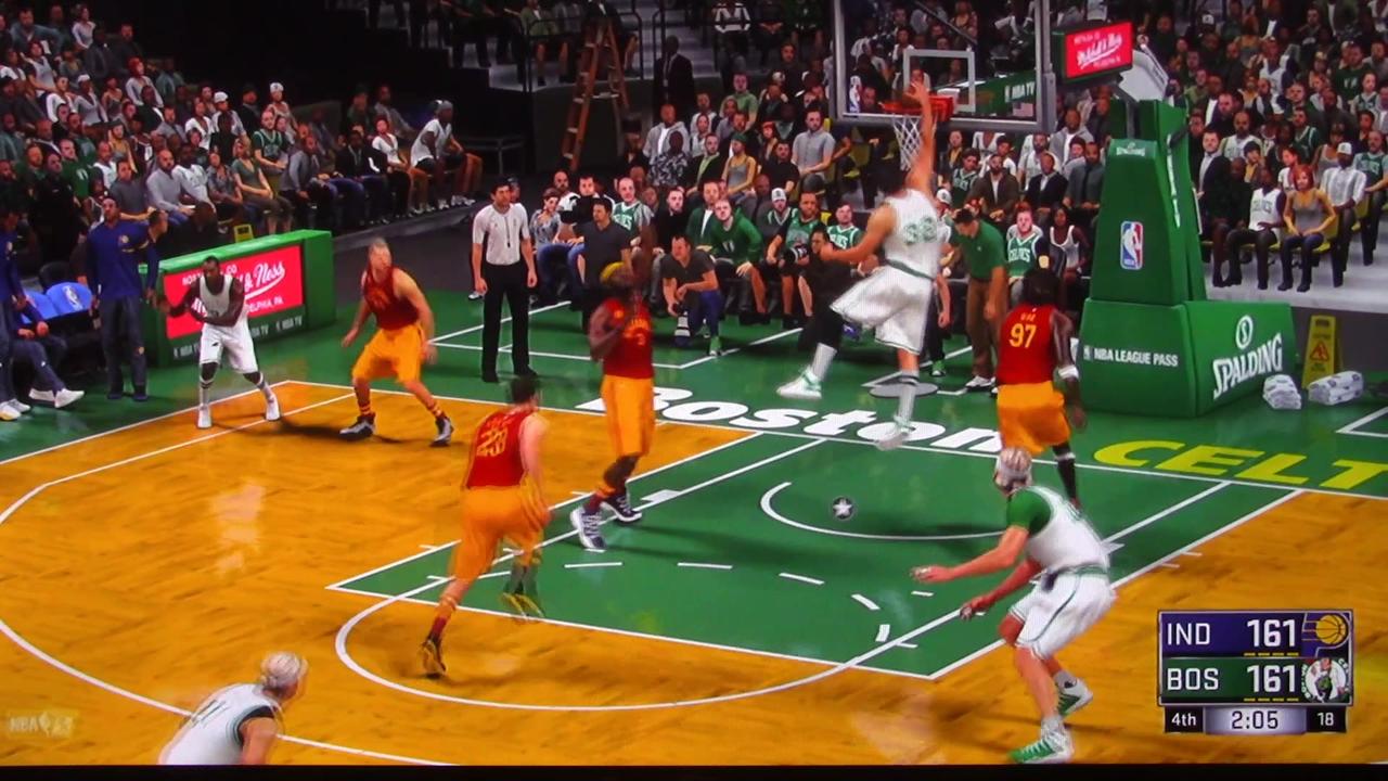 NBA2K: Indiana Pacers vs Boston Celtics (Buzzer Beater)