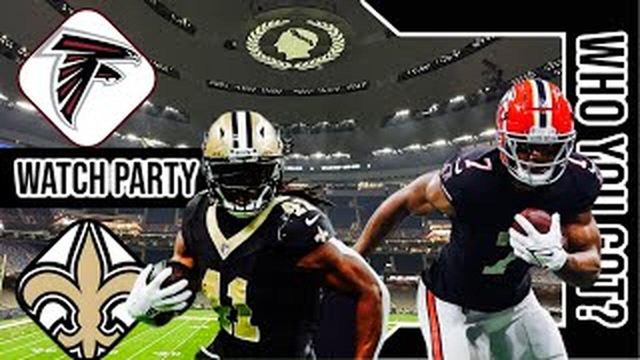 Atlanta Falcons vs New Orleans Saints | Live Play by Play & Watch Party Stream | NFL 2024 GAME 🏈🔥