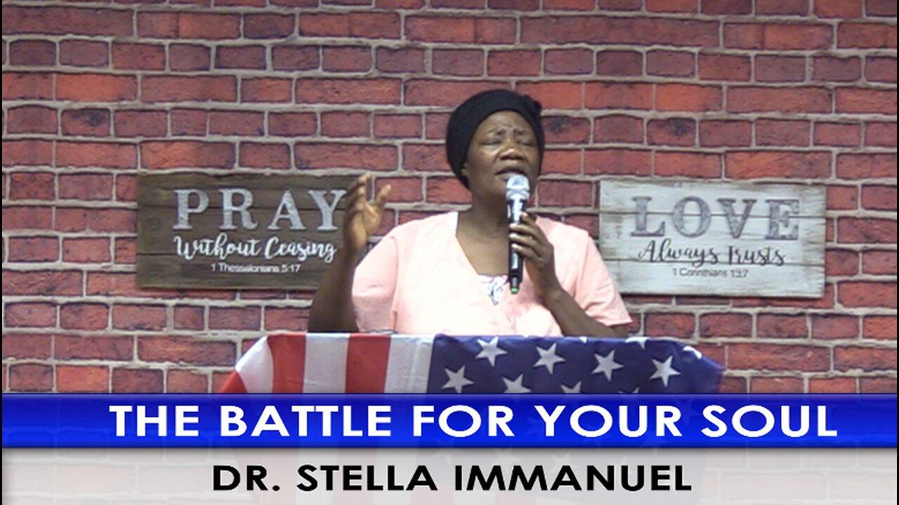 The Battle for Your Soul. Dr Stella Immanuel. Billingual: English & Spanish