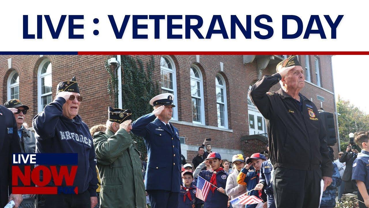 LIVE VETERANS DAY COVERAGE: ceremonies, parades, Arlington wreath laying remarks | LiveNOW from FOX