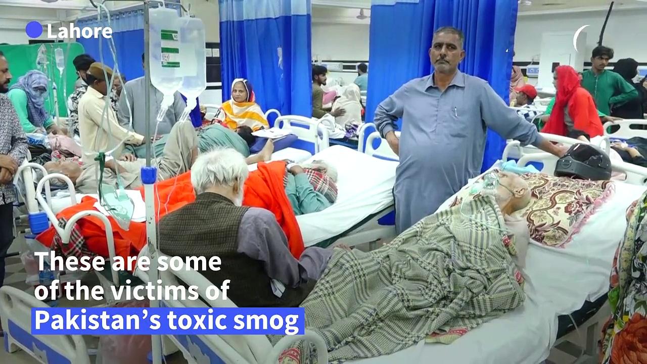 Pakistan's record smog triggers sickness and anxiety