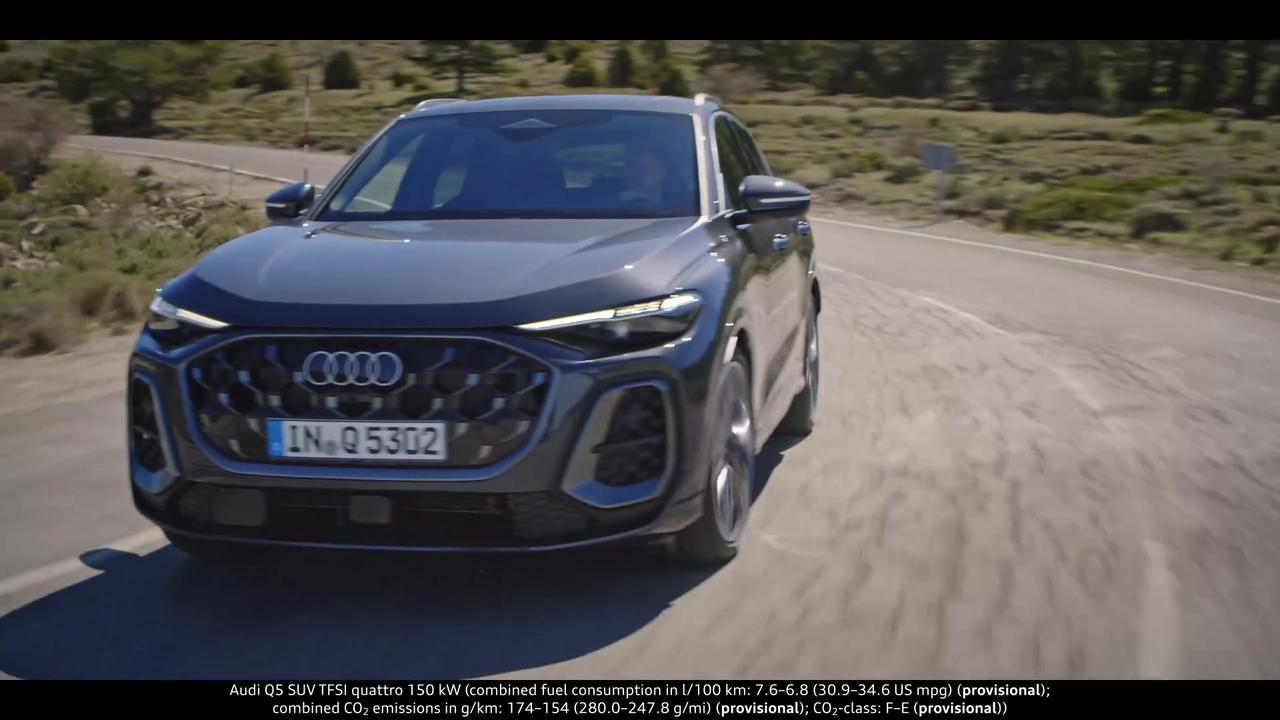 Audi Q5 SUV, Audi SQ5 SUV – Trailer (dynamic)