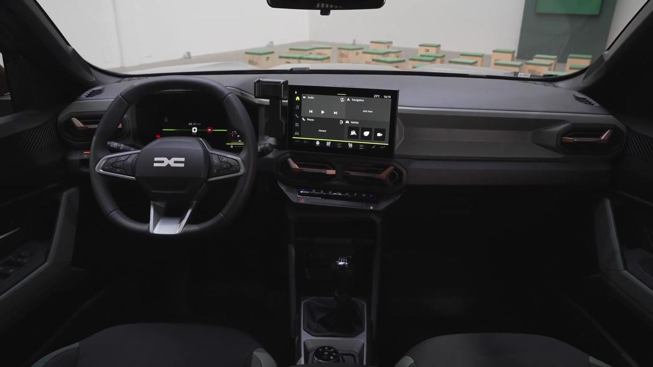 All-new Dacia Bigster Extreme version Interior Design in Schiste Grey