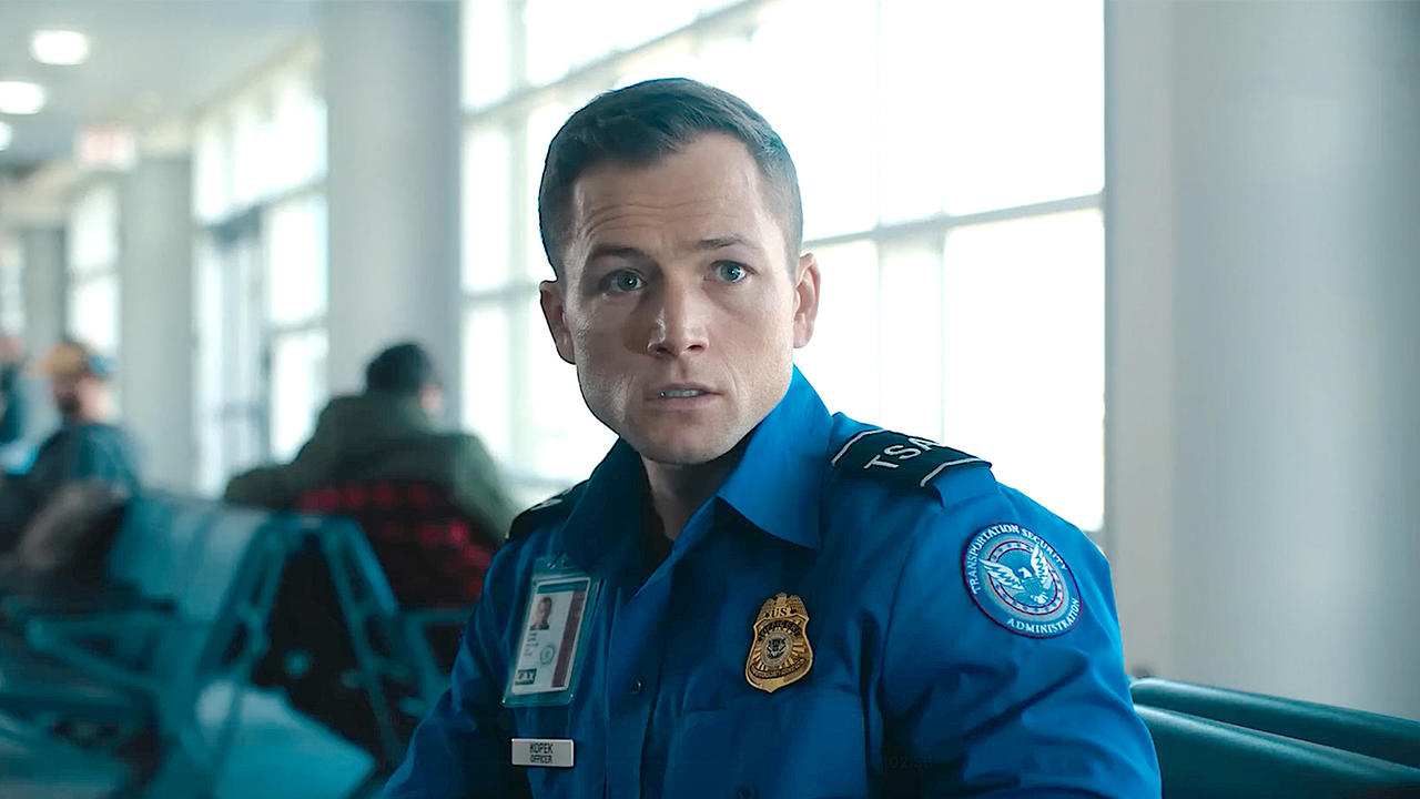 New Trailer for Carry-On with Taron Egerton and Jason Bateman