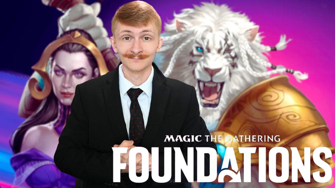 Magic The Gathering Foundations Draft Day 1 Release!