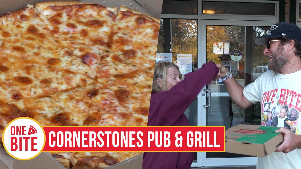 Barstool Pizza Review - Cornerstones Pub & Grill (Carver, MA) presented by Morgan & Morgan