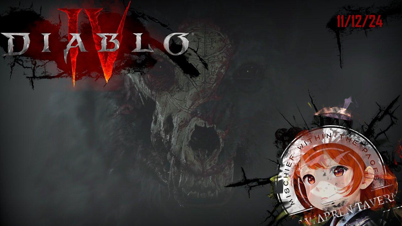 Diablo 4! Ginger and Rat Go To Hell. 11/12/24