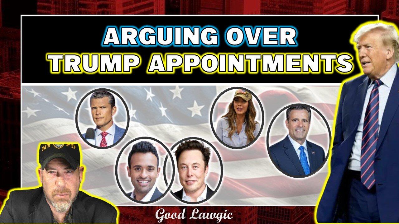 The Following Program: The  Left is LOST!; Let's Debate Trump's Appointees