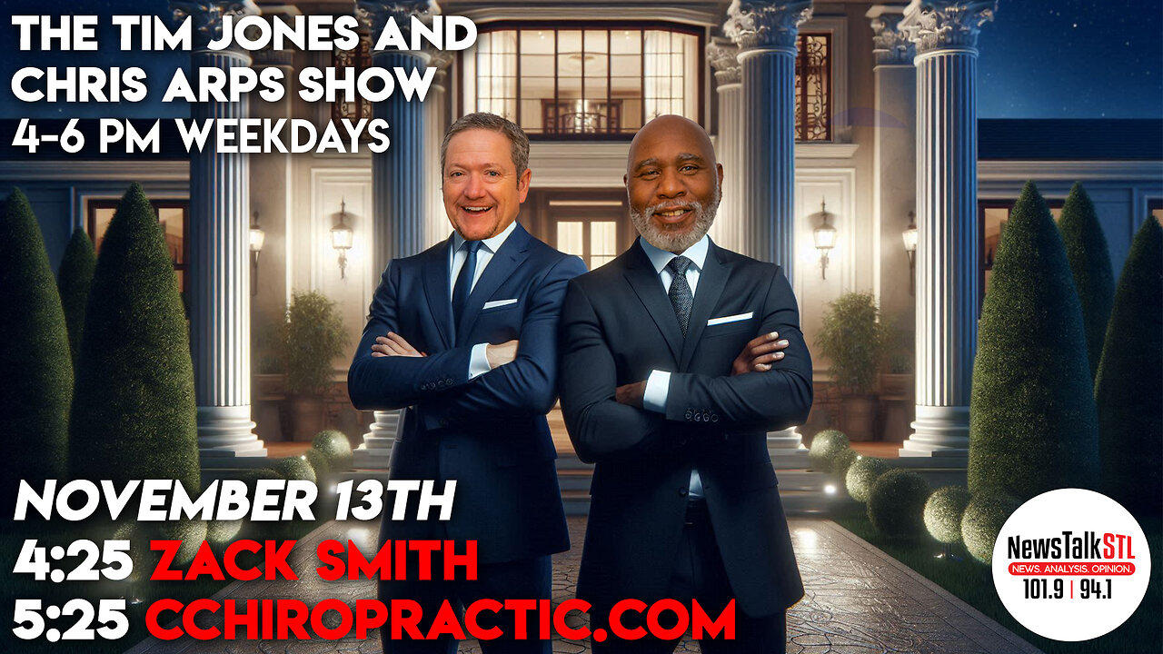 The Tim Jones and Chris Arps Show 11.13.2024 Zack Smith | Cchiropractic.com