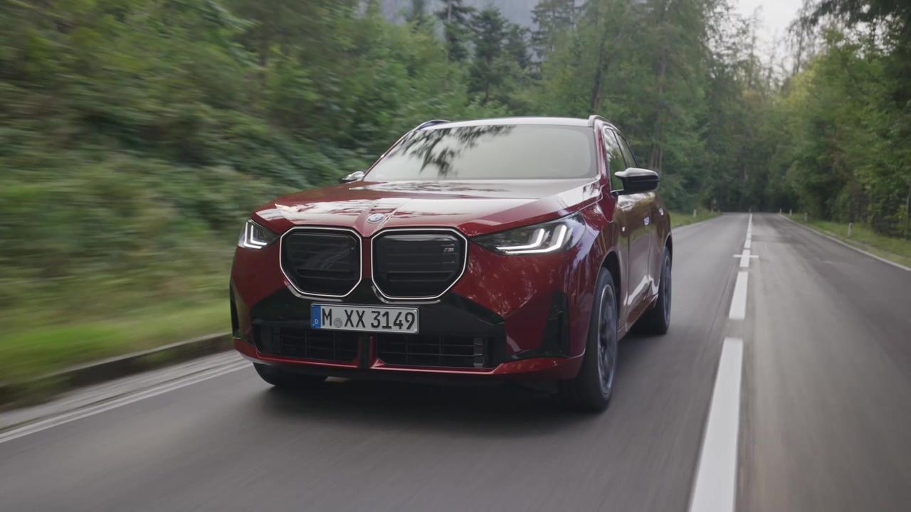 BMW X3 Design Preview in Red