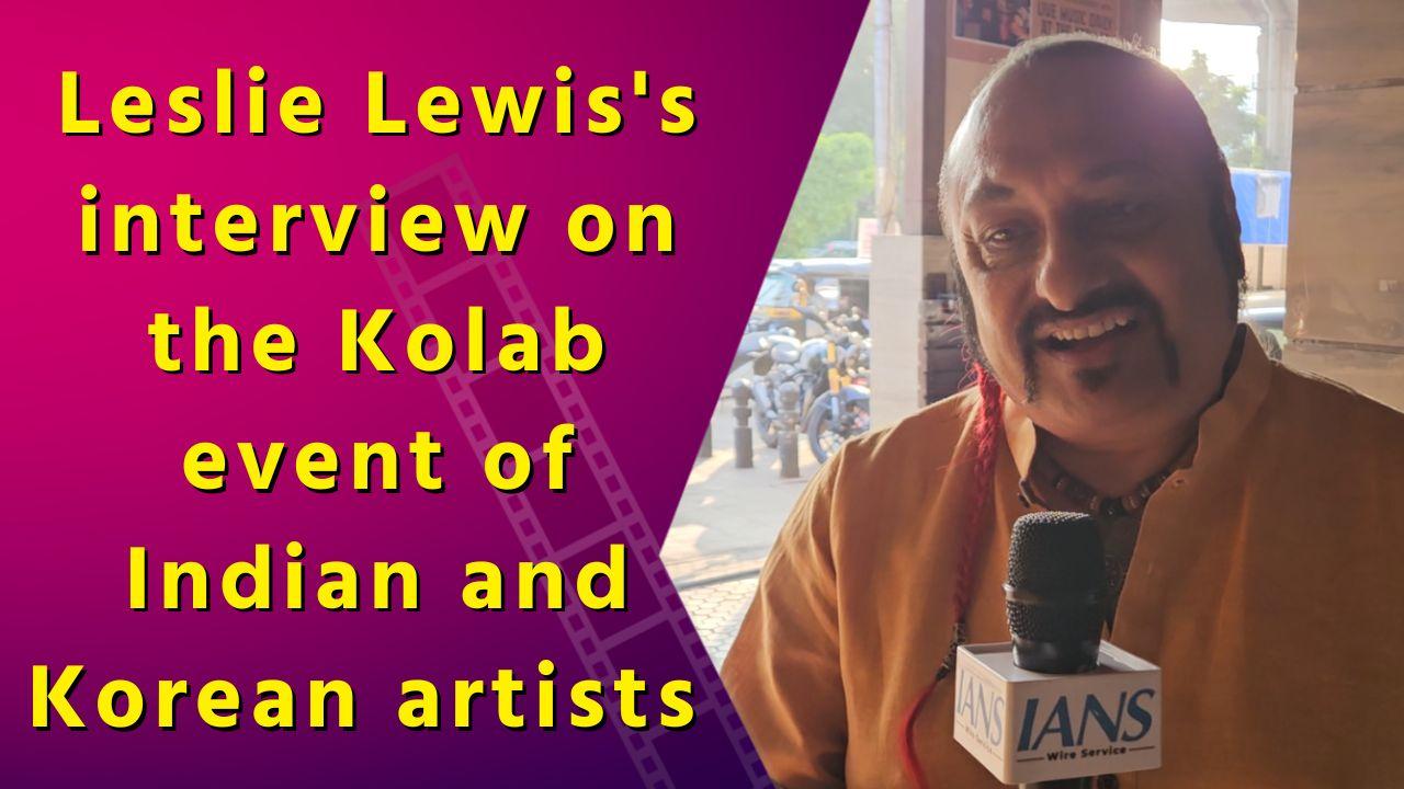 Leslie Lewis's interview on the Kolab event of Indian and Korean artists