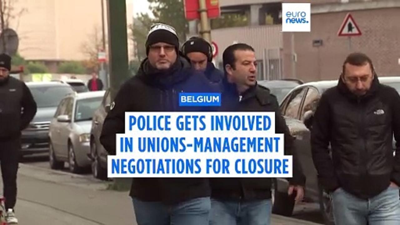 Police intervene during Audi Brussels negotiations between unions and management