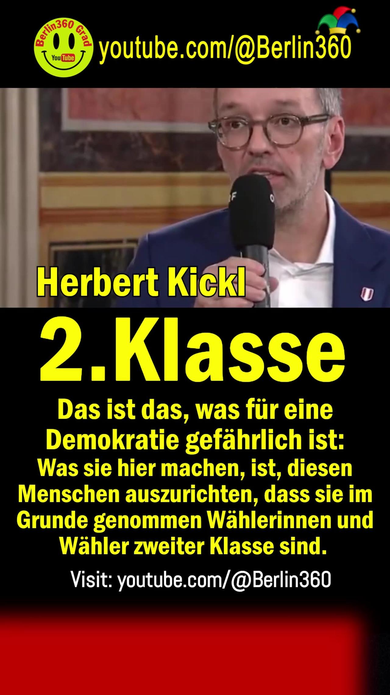 Herbert Kickl für seine Wähler #waehlerbeschimpfung #nehammer #austria