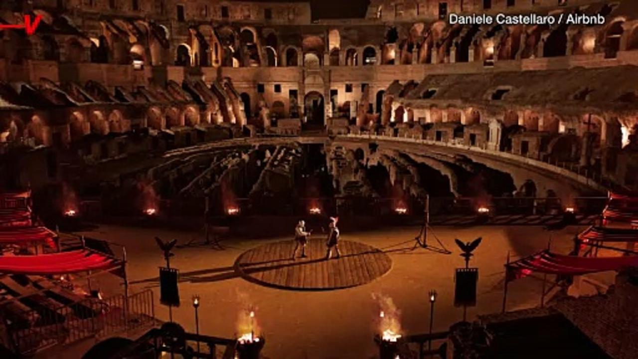 Airbnb Will Let a Handful of Users Play Gladiator in the Colosseum