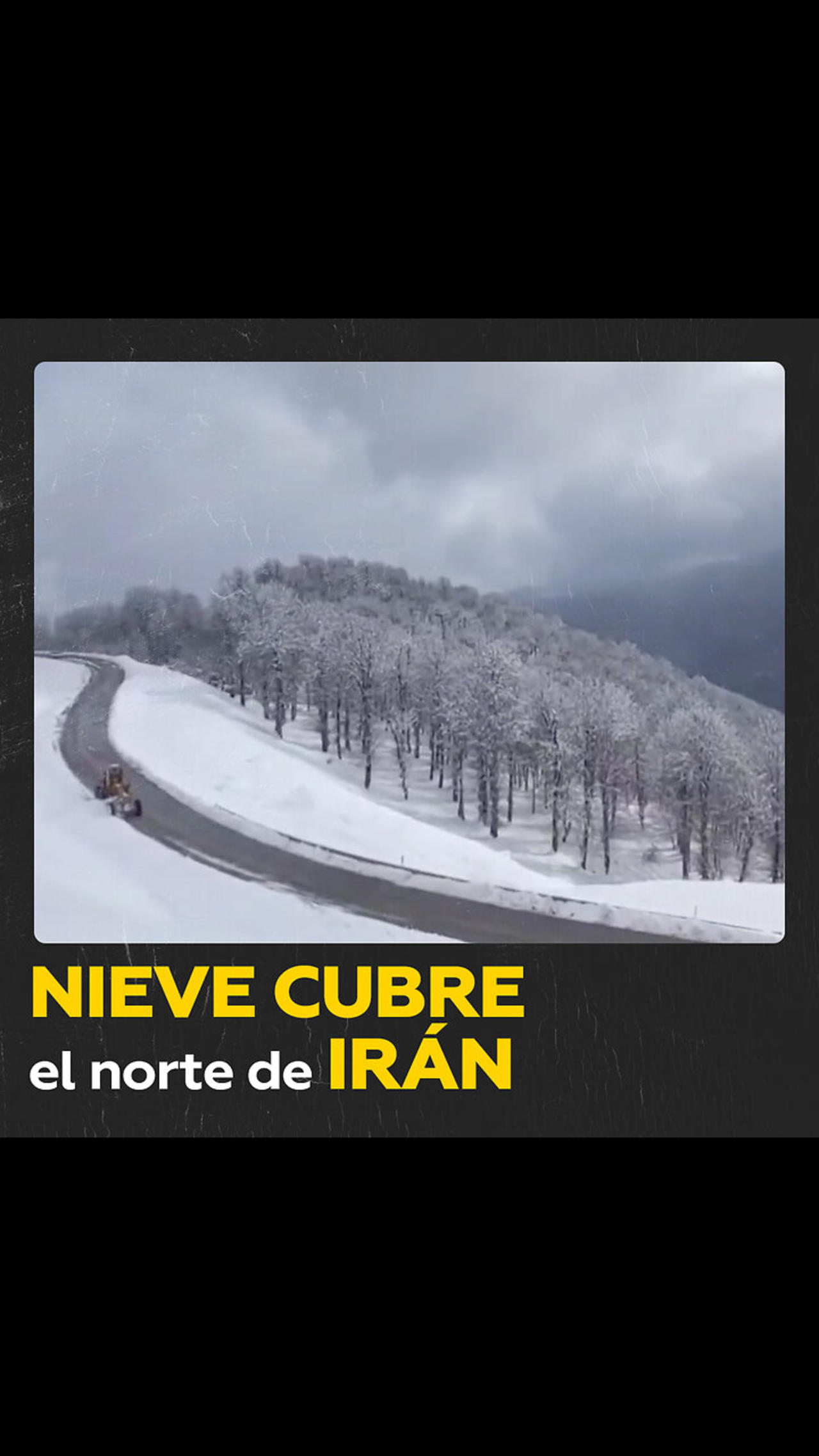 Temporal afecta el norte de Irán