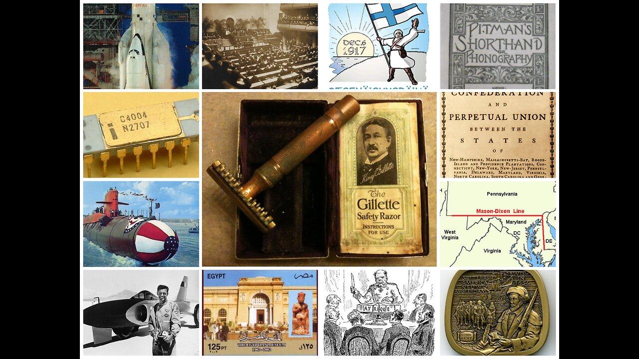 This Date in History - Mason-Dixon Line,  Safety Razor, Soviet Space Shuttle and MORE! 11/15/24