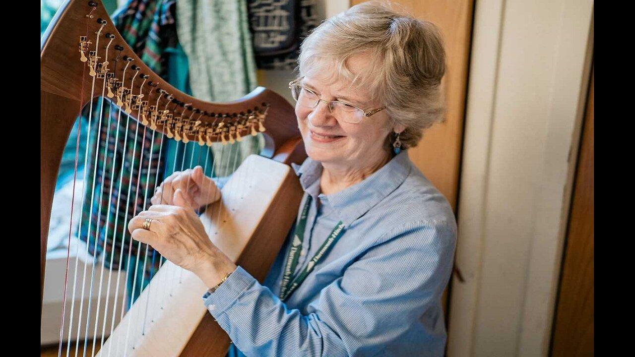 Serene Harp Melodies: Relax and Unwind Live Stream