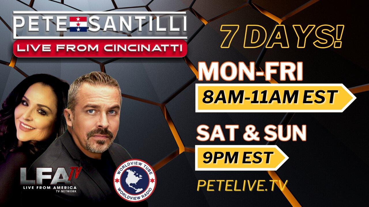 🚨THE PETE SANTILLI SHOW 24/7 FEED 🚨 LIVE MON-FRI AT 8PM 4PM EST SAT & SUN 9PM