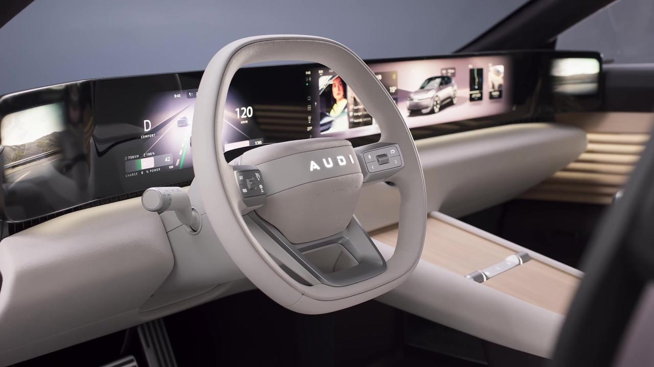 AUDI E concept Interior Design