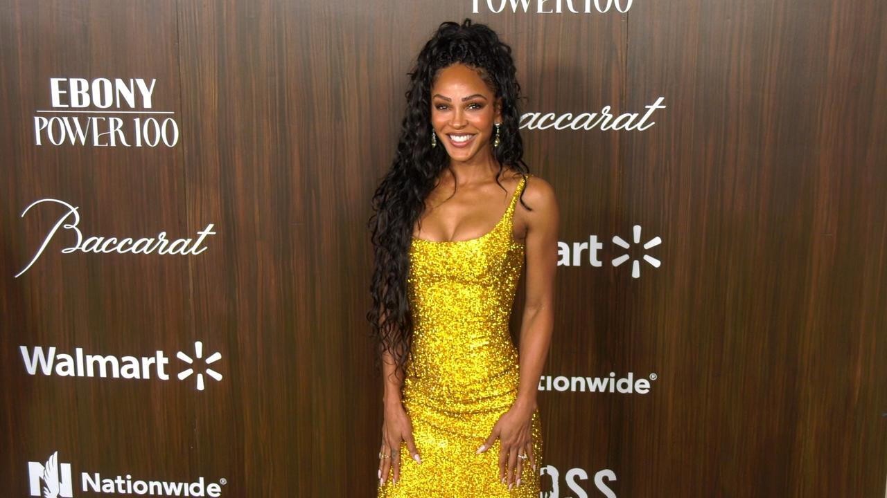 Meagan Good '2024 EBONY Power 100 Gala' Green Carpet