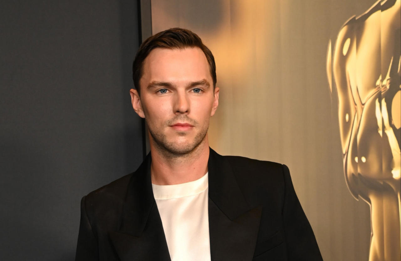 Nicholas Hoult appears to confirm he married Bryana Holly after calling her his 'wife'