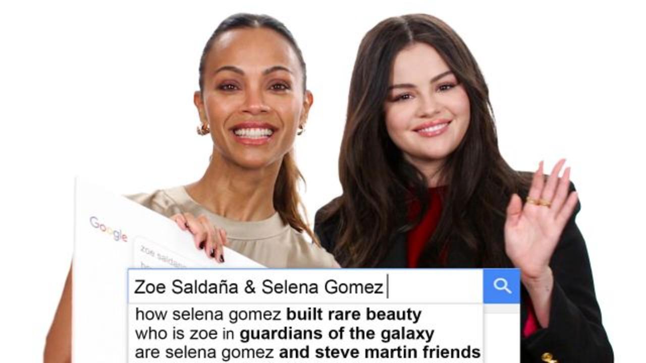 Selena Gomez & Zoe Saldaña Answer The Web's Most Searched Questions