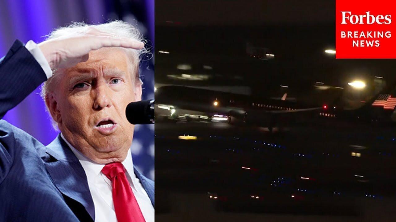 the dan bongino show/WATCH: President-Elect Trump Departs From Florida En Route To UFC Match In NYC