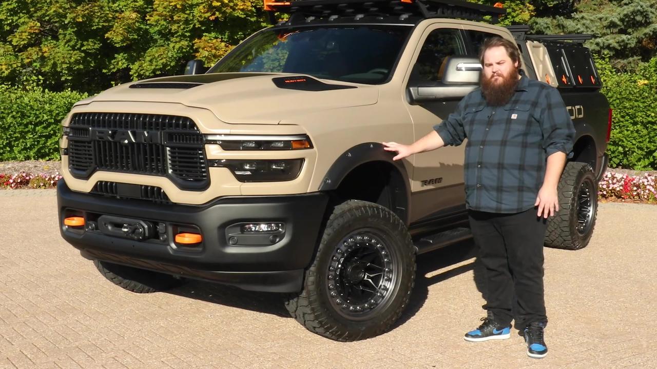 Ram 2500 Power Wagon Concept Walkaround