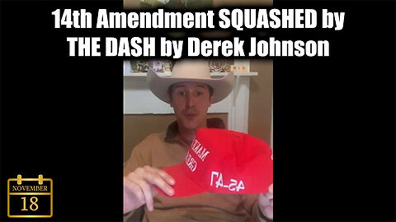 14th Amendment SQUASHED by THE DASH by Derek Johnson - Update Nov 19