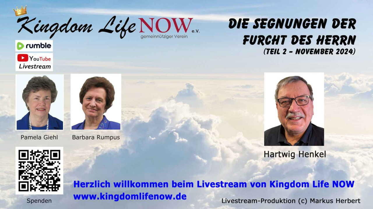 Die Segnungen der Furcht des Herrn: Hartwig Henkel (Teil 2- November 2024)