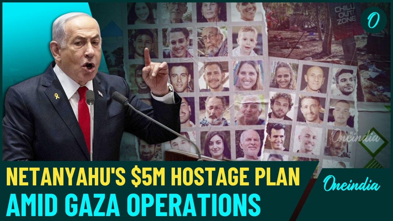 Netanyahu pledges $5M per rescued hostage; IDF tackles Hamas tunnels, calls for ceasefire |WATCH