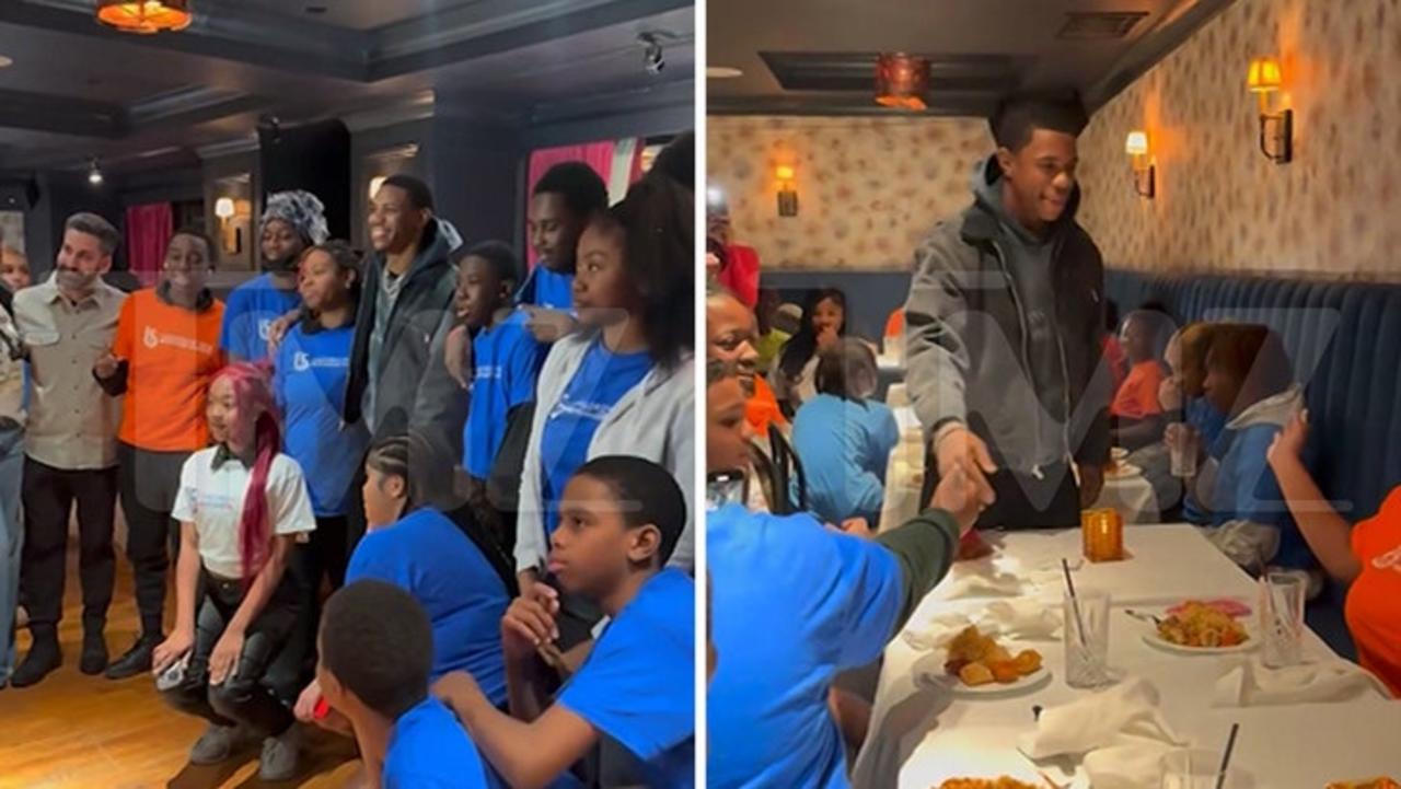 A Boogie Wit Da Hoodie, Sei Less Host Thanksgiving for Kids With Incarcerated Parents