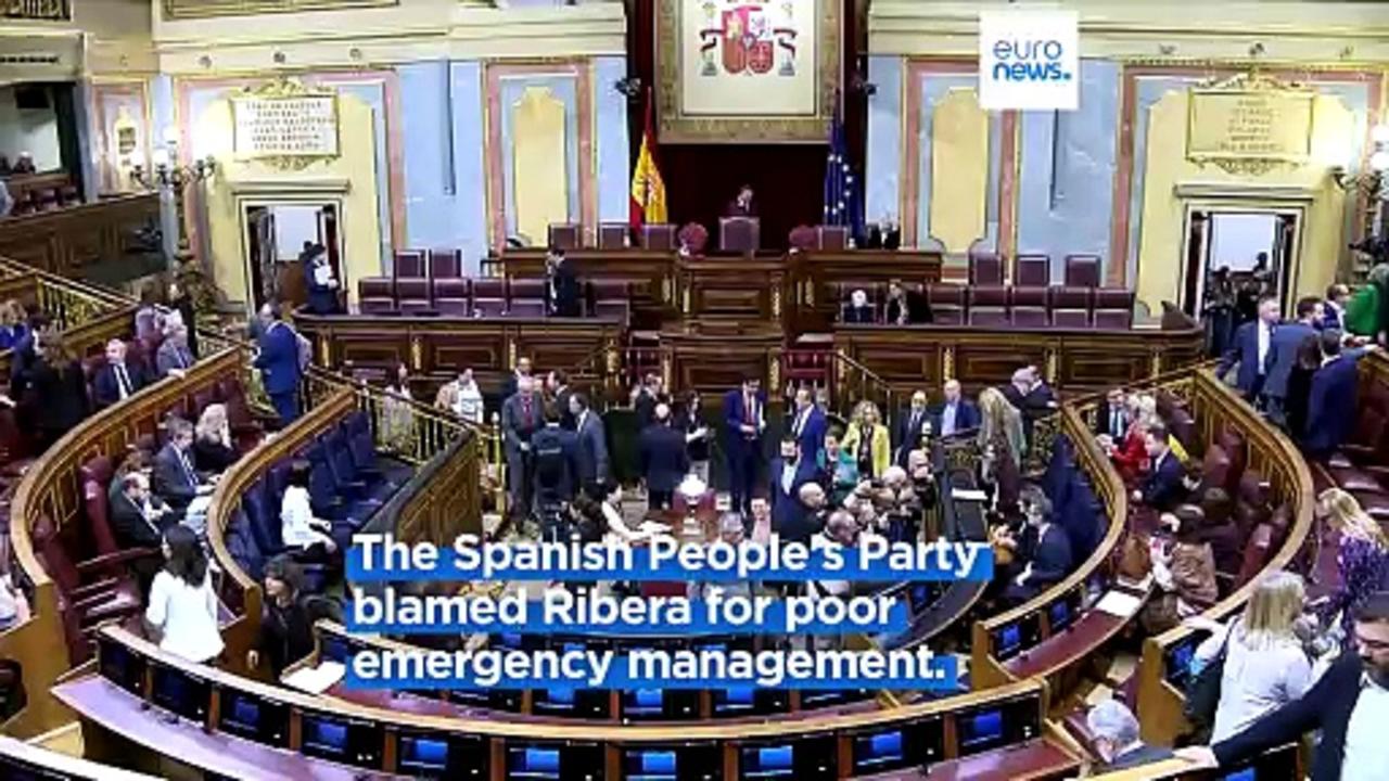 Spanish politicians clash as Teresa Ribera addresses parliament over Valencia flood response