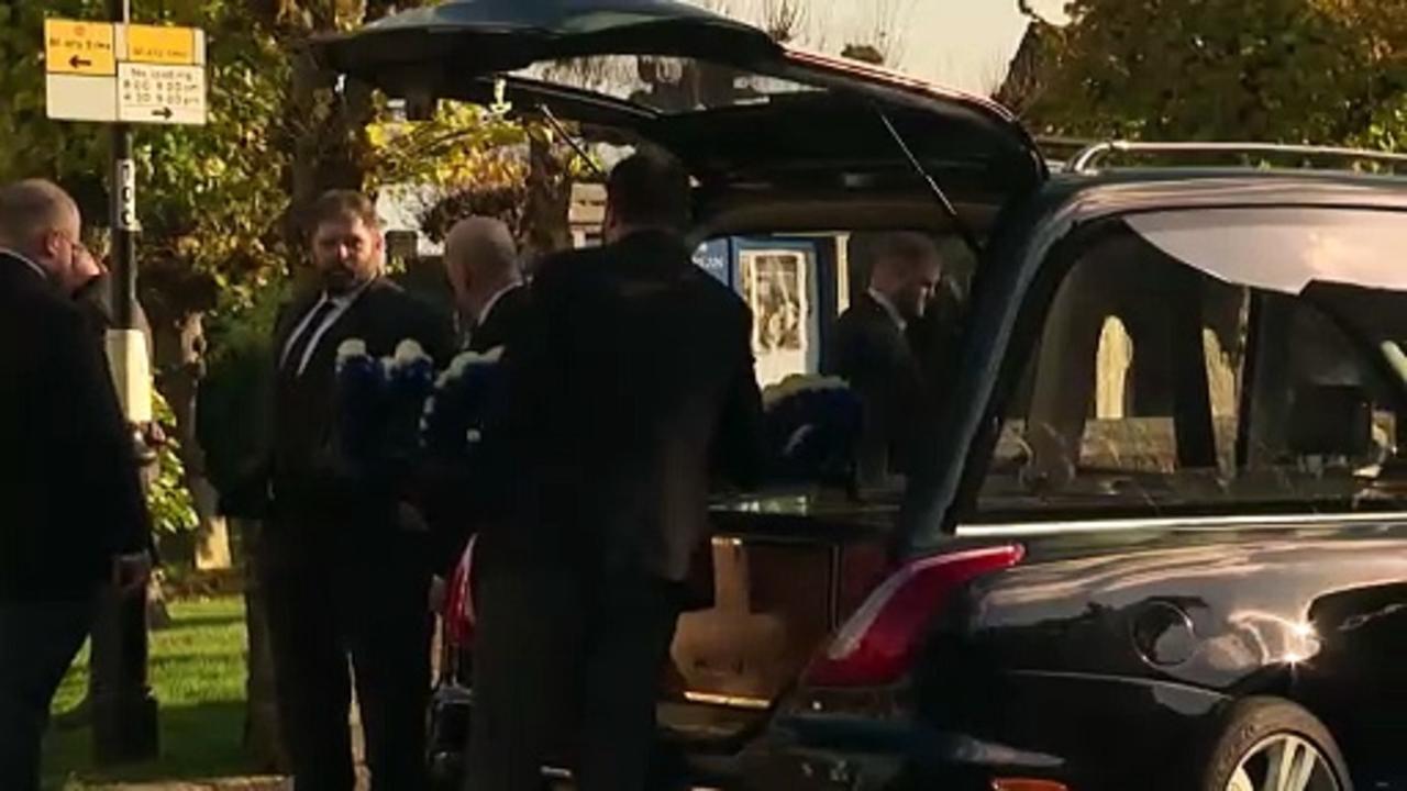 One Direction stars attend Liam Payne's funeral in UK