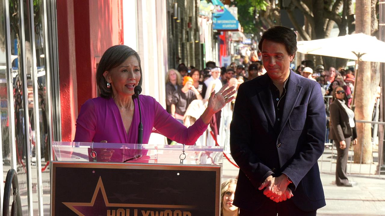 Tamlyn Tomita speech at the Ralph Macchio Hollywood Walk of Fame star ceremony