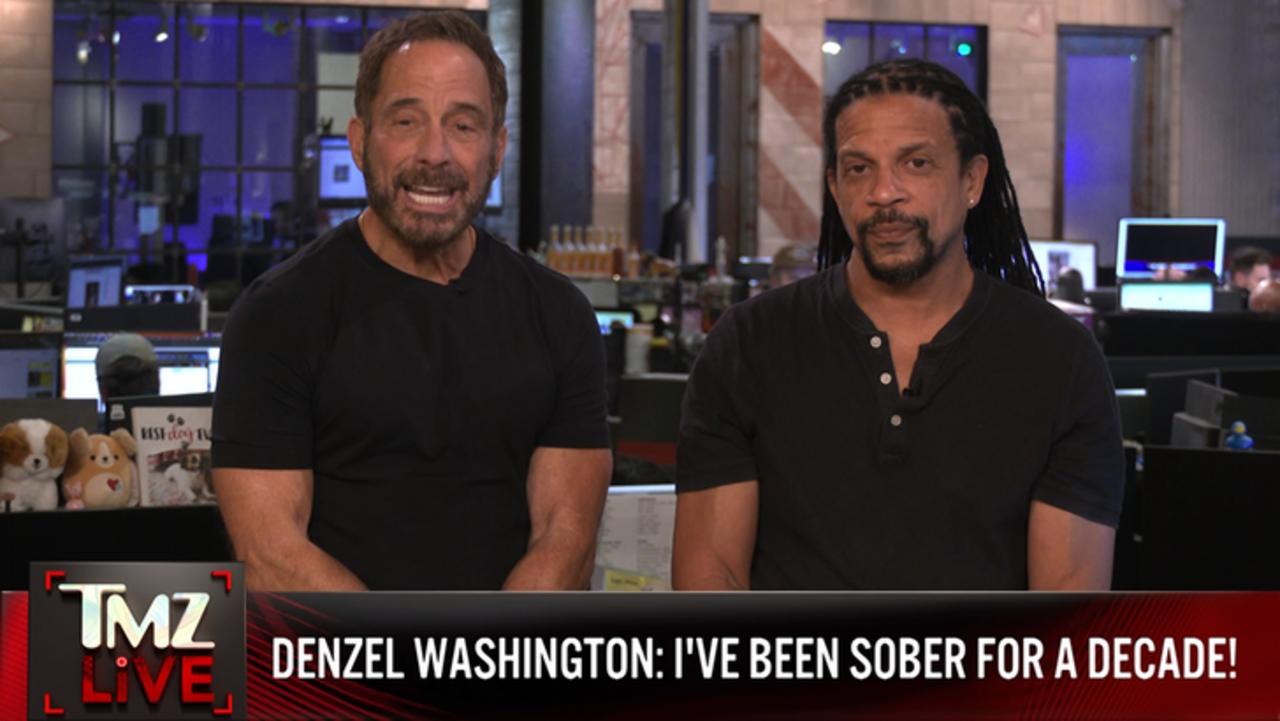 Denzel Washington Opens Up About His Issues With Alcohol | TMZ Live