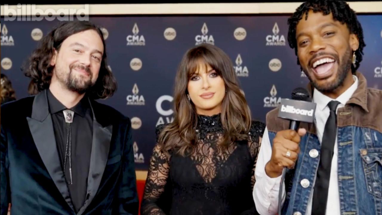 Ella Langley & Aaron Raitiere Talk Winning Their First Award & More | CMA Awards 2024