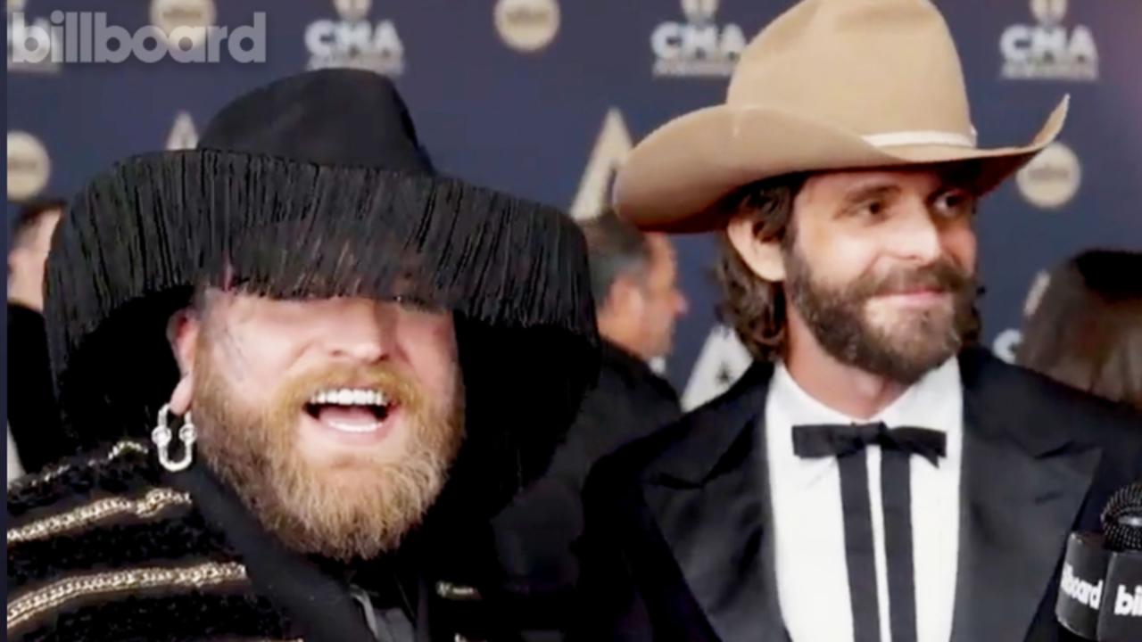 Teddy Swims & Thomas Rhett On 'Somethin' 'Bout A Woman' & 'Lose Control' Success | CMA Awards 2024