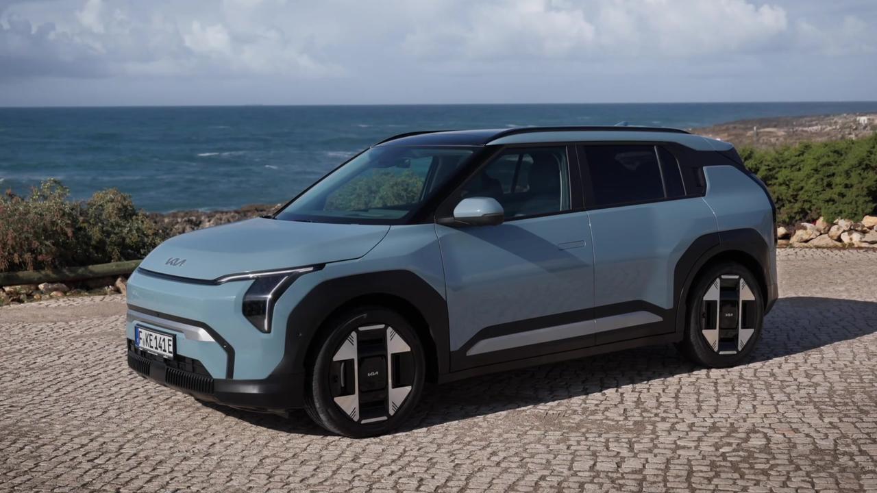 Kia EV3 Baseline Frost Blue Design Preview