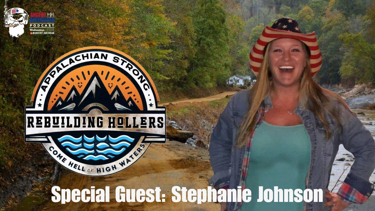 Angery American Nation Podscast with Special Guest Stephanie Johnson