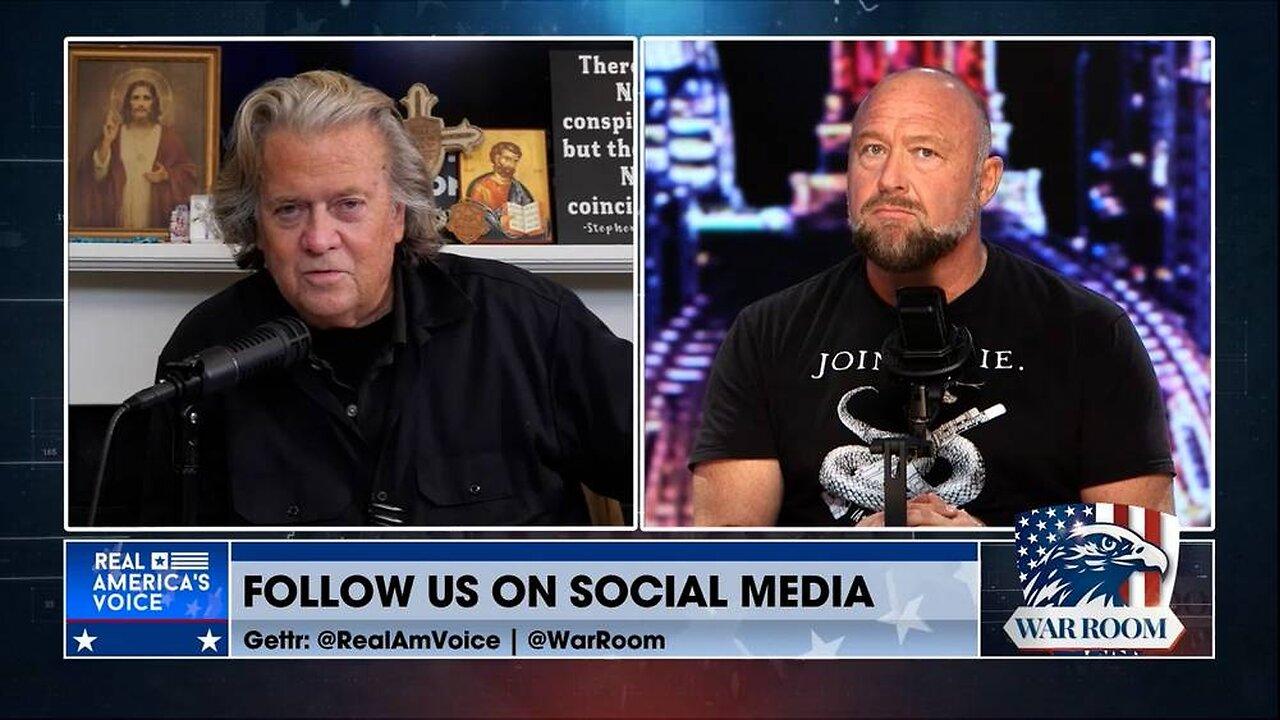 Steve Bannon & Alex Jones Break Down The Latest Developments In The Deep State's Illegal Attempts