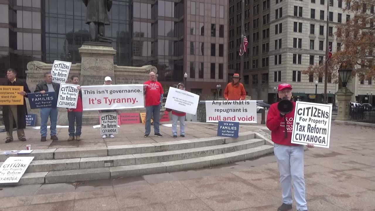 Speeches at Columbus Property Tax Rally 112024