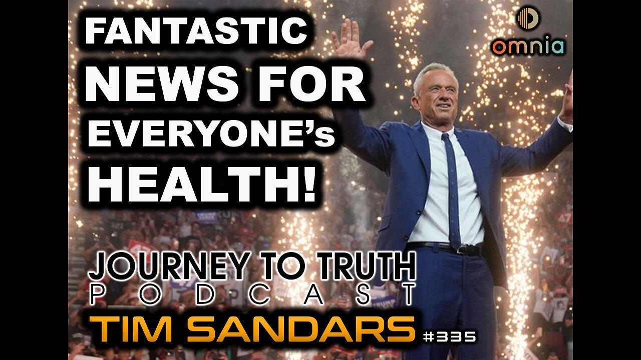 EP 335 | LIVE w/ Tim Sandars | Healing a Civilization After Decades of Poison