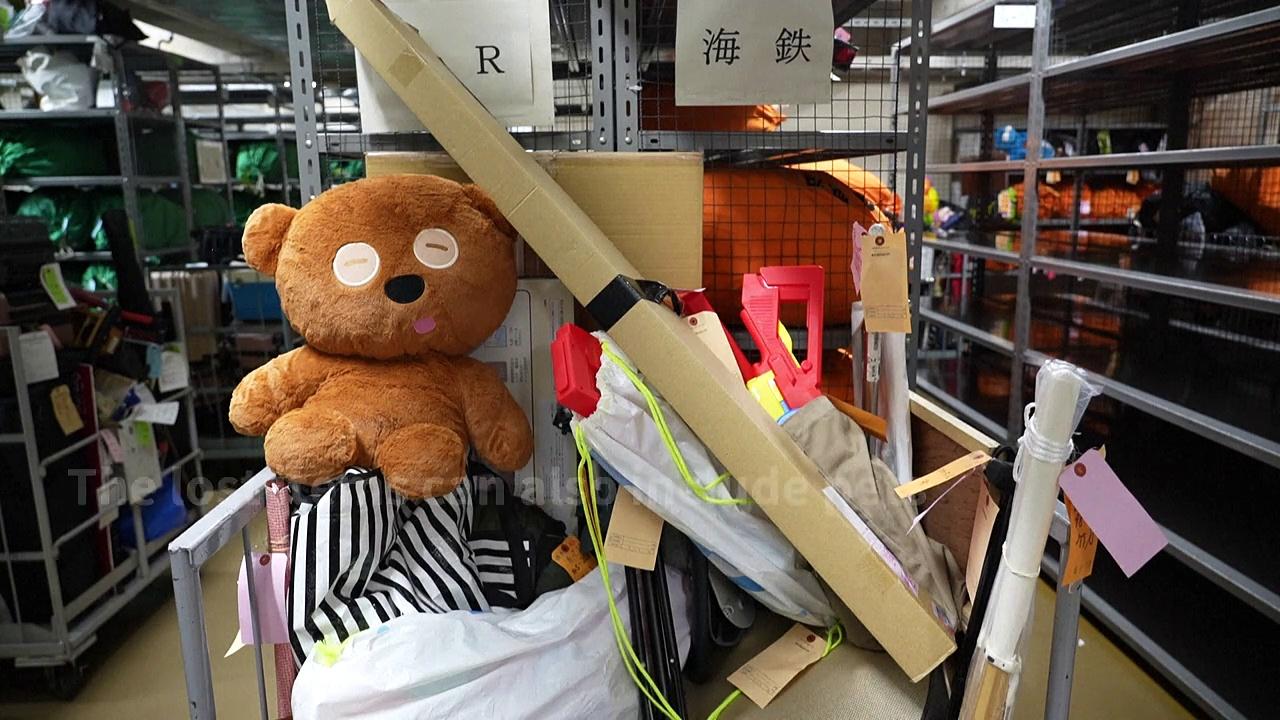 Tokyo police care for lost umbrellas, keys, soft toys